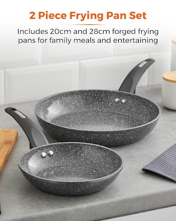 Cerastone Forged Frying Pan Set 20,28 CM