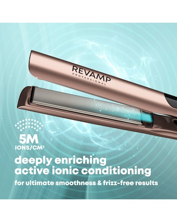 Revamp Dynamic Radiance Straight & Style Ceramic Ionic Hair Straightener