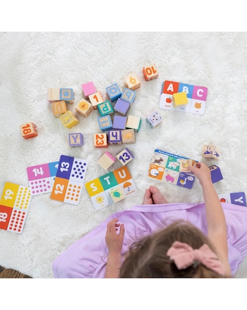 Melissa & Doug x Ms. Rachel Wooden Learning Blocks