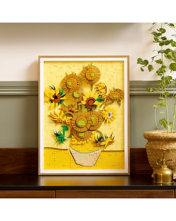 LEGO Art Vincent van Gogh - Sunflowers Wall Artwork Building Set 31215