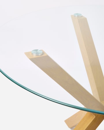 Bodie Oak Effect Dining Table