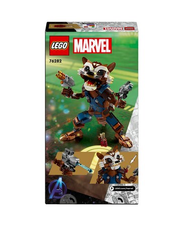 LEGO Marvel Rocket & Baby Groot Buildable Toy 76282