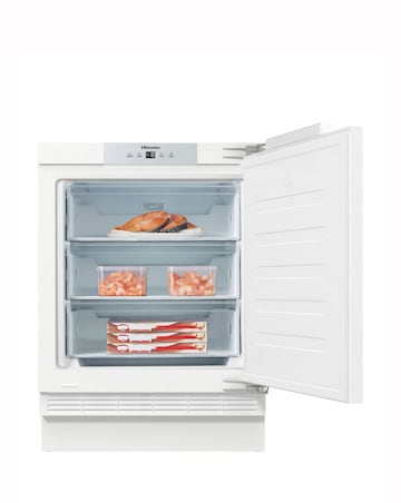 Hisense FUV124D4AWE Integrated Under Counter Freezer White