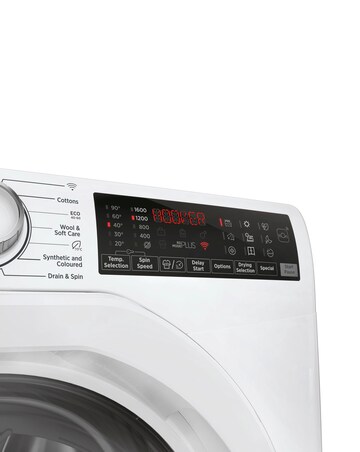Hoover H3DPS6966TAM6-80 9/6kg, 1600rpm, WiFi Washer Dryer - White