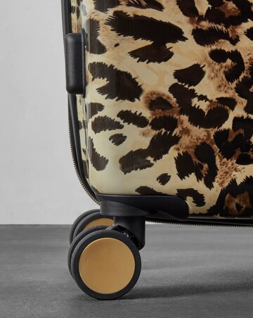 Rock Savannah Leopard Medium Suitcase