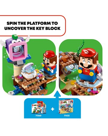 LEGO Super Mario Dorrie's Sunken Shipwreck Adventure Expansion Set 71432