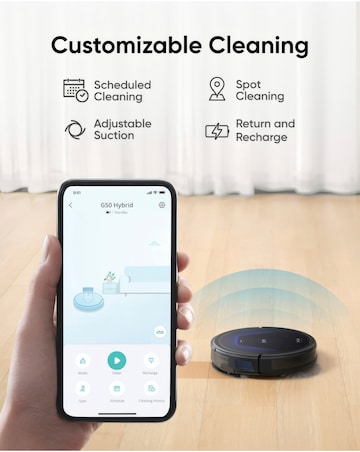 eufy RoboVac G50 Hybrid Cordless Robotic Vacuum Cleaner