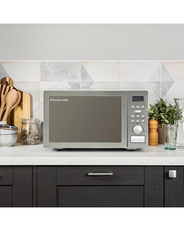 Russell Hobbs 25 Litre Stainless Steel Digital Combination Microwave
