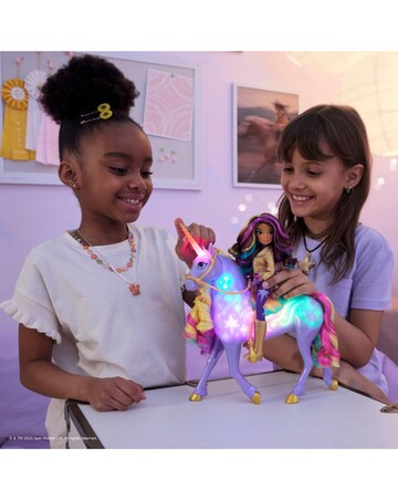 Unicorn Academy 11-inch Rainbow Light-Up Wildstar Unicorn