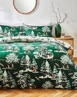 Woodland Scene Duvet Cover Set