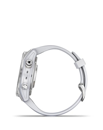 Garmin Epix Pro (Gen 2) 42mm Smart Watch - Silver with Whitestone Band