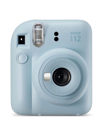 Fujifilm Instax Mini 12 Instant Camera with 20 Shot Film Pack - Pastel Blue