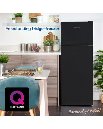 Russell Hobbs RH144TMFF541E1B Frost-Free Fridge Freezer - Black