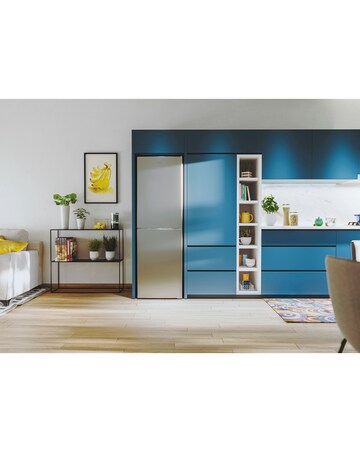 Candy CCT3L517ESK-1 176cm High 50/50 Fridge Freezer Silver + Install