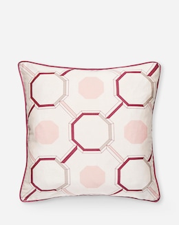 Trellis Chain Satin Cushion Cover