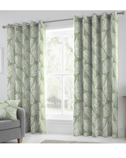 Fusion Matteo Eyelet Curtains