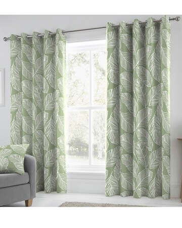 Fusion Matteo Eyelet Curtains
