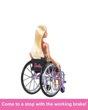 Barbie Fashionistas Doll with Wheelchair & Ramp