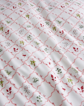 Mallory Bow Trellis Duvet Cover Set
