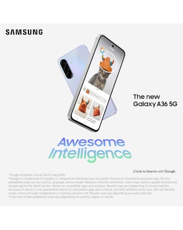 Samsung Galaxy A36 5G 256GB - Awesome Black