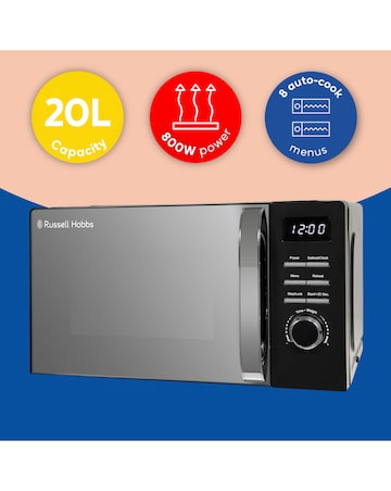 Russell Hobbs Legacy 20 Litre Black Digital Microwave