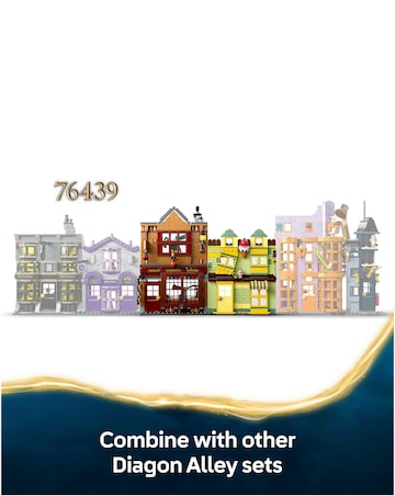 LEGO Harry Potter Quality Quidditch Supplies & Ice Cream Parlour, Diagon 76452