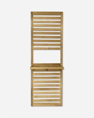 Forest Slatted Wall Planter 1 Shelf