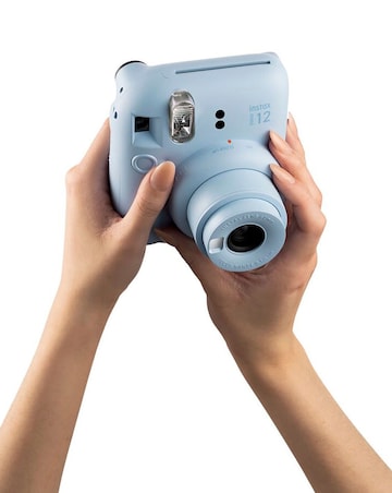 Fujifilm Instax Mini 12 Instant Camera with 20 Shot Film Pack - Pastel Blue