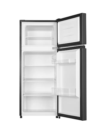 Fridgemaster MTM48120EB Fridge Freezer - Black E Rated