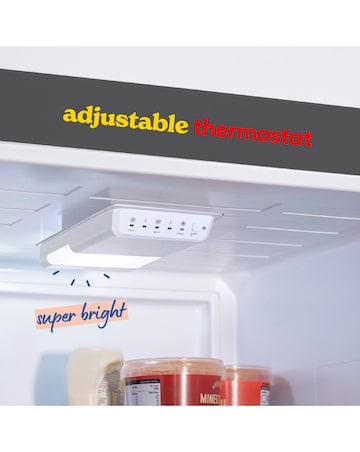 Russell Hobbs RH180FFFF551E1DS 70/30 Frost Free Fridge Freezer - Dark Steel