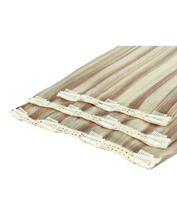 Beauty Works Deluxe Clip in 18inch Hair Extensions - Champagne Blonde