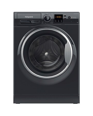 Hotpoint NSWM965CBSUKN, 9kg, 1600rpm Washing Machine - Black