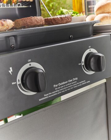 3 Burner Gas BBQ with Side Burner with Cover