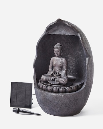 Hybrid Solar and Mains Fountain