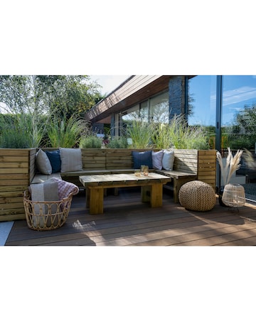 Forest Linear Corner Planter 160cm