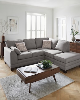 Hilliard Fabric Right Hand Corner Sofa