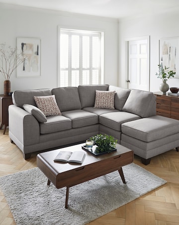 Hilliard Fabric Right Hand Corner Sofa