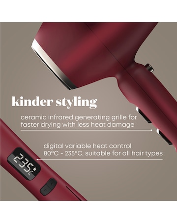 Revamp Progloss Radiance Dryer & Straightener Gift Set