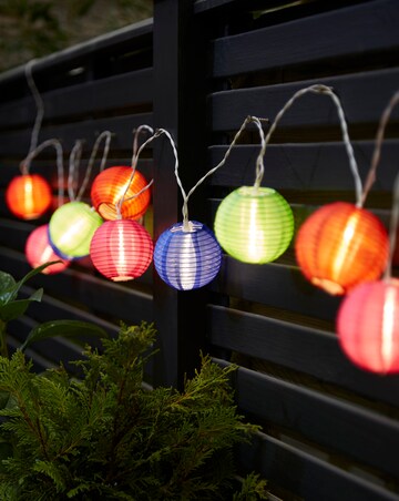 10 Paper Lantern String Lights