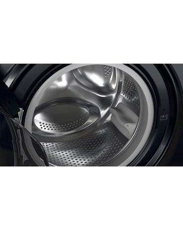 Hotpoint NSWM 1046 BS UK 10kg, 1400rpm, Washing Machine - Black