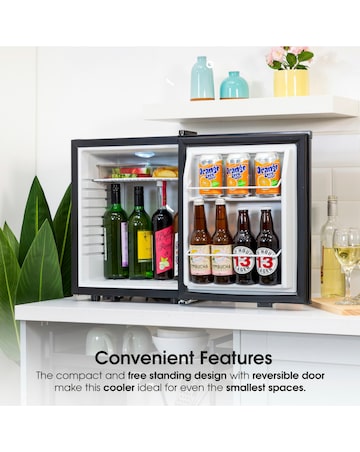 ABODE 26L QUIET/SILENT COOLER - BLACK