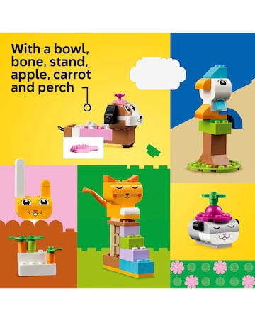 LEGO Classic Creative Pets Animal Toys with Bricks 11034