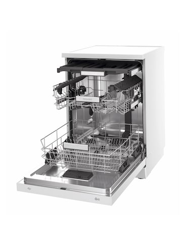 Hotpoint Maxi Space H7F HS41 UK Full Size Dishwasher 15 Place White + Install