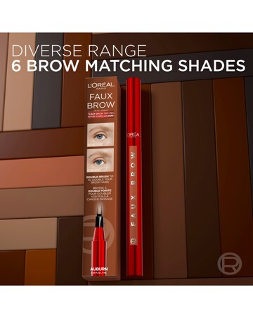 L'Oreal Paris Infallible Faux Brow Tint Pen, Auburn