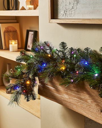 Zermatt Dual Colour Pre-Lit Garland - 1.8m