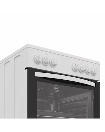 Indesit I6G3PMW/UK 60cm Gas Single Cooker - White