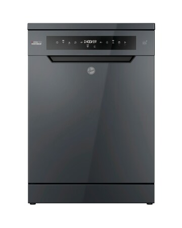 Hoover H-Dish 700 HF 4A4S3PSA-80 14 Place, Full Size WiFi Dishwasher - Graphite
