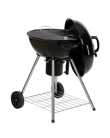 George Foreman Portable Kettle Charcoal BBQ