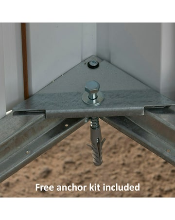 Yardmaster 6x5 Apex Metal Shed