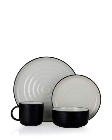 Barbary & Oak Cascade 16 Piece Dinner Set